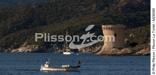  - © Philip Plisson / Plisson La Trinité / AA36065 - Photo Galleries - Town [Corsica]