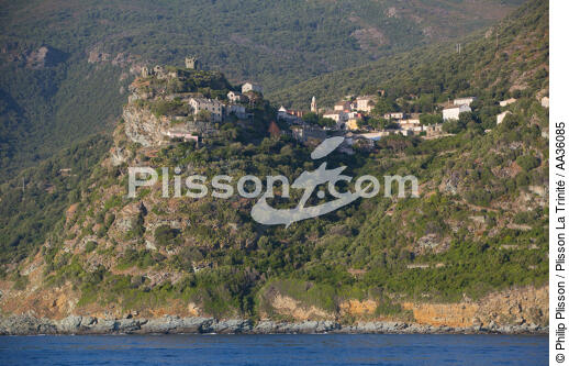 Nonza Cap Corse - © Philip Plisson / Plisson La Trinité / AA36085 - Nos reportages photos - De Calvi à Pietranera
