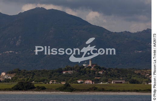 La côte Corse entre Bastia et Solenzara - © Philip Plisson / Plisson La Trinité / AA36173 - Nos reportages photos - Corse