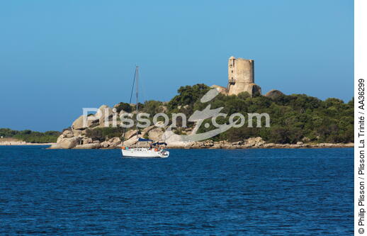 Corse - © Philip Plisson / Plisson La Trinité / AA36299 - Nos reportages photos - Corse
