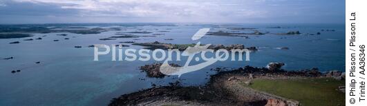 Aber Wrac'h, the largest estuaries Breton - © Philip Plisson / Plisson La Trinité / AA36346 - Photo Galleries - Aber-Wrac'h