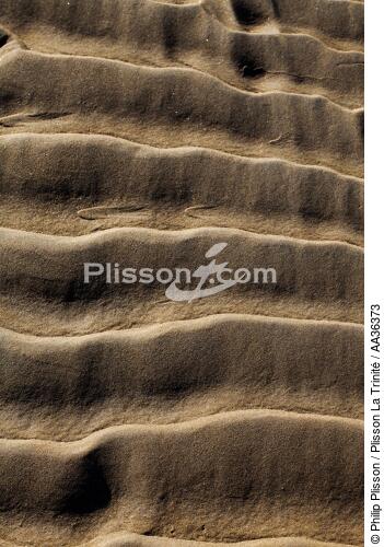 On the sand - © Philip Plisson / Plisson La Trinité / AA36373 - Photo Galleries - Sand