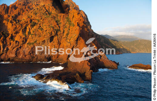 La réserve naturelle de la presqu'île de Scandola, Corsica - © Philip Plisson / Plisson La Trinité / AA36416 - Photo Galleries - From Ajaccio to the Revellata Cape