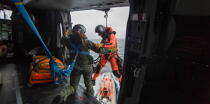 La flottille 33F © Philip Plisson / Plisson La Trinité / AA36574 - Nos reportages photos - Hélicoptère militaire