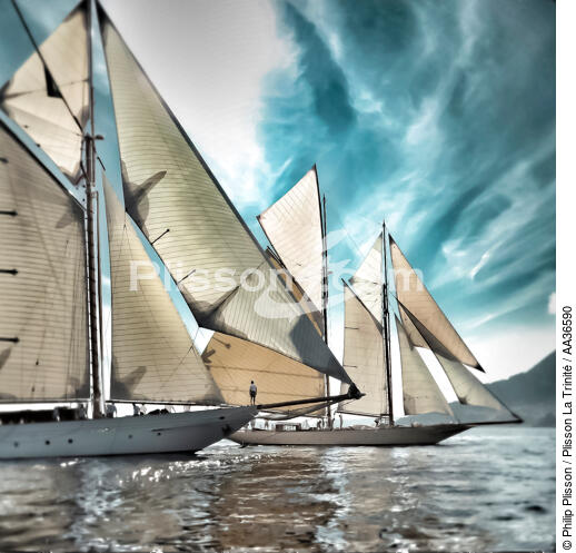 Monaco Classic Week - © Philip Plisson / Plisson La Trinité / AA36590 - Nos reportages photos - Yachting