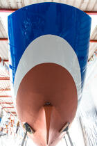 Restore 12 meters JI France in shipyard Vilaine Arzal. © Philip Plisson / Plisson La Trinité / AA36669 - Photo Galleries - America's Cup