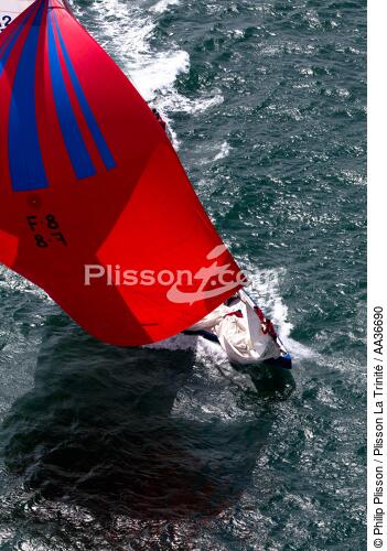 Le 12 mètres JI France en baie de Quiberon - © Philip Plisson / Plisson La Trinité / AA36690 - Nos reportages photos - Le 12 mètres  JI France
