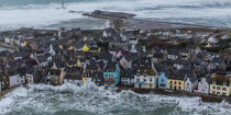 Sein island © Philip Plisson / Plisson La Trinité / AA37238 - Photo Galleries - Storm at sea