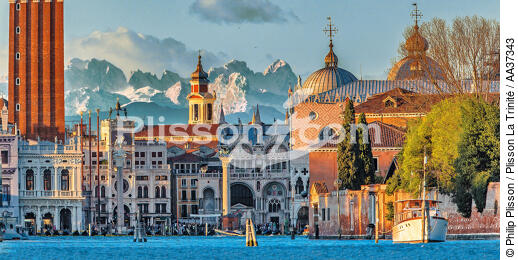 Venice in winter - © Philip Plisson / Plisson La Trinité / AA37343 - Photo Galleries - Geomorphology
