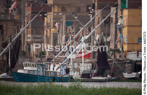 Le Delta du Nil - Egypte - © Philip Plisson / Plisson La Trinité / AA37373 - Nos reportages photos - Pêche