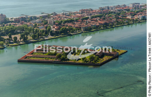 Les îles de la Lagune de Venise - © Philip Plisson / Plisson La Trinité / AA37481 - Nos reportages photos - Italie