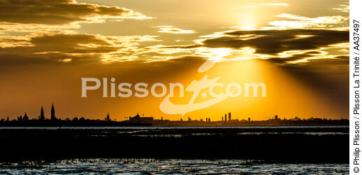La lagune de Venise - © Philip Plisson / Plisson La Trinité / AA37497 - Nos reportages photos - Lagune de Venise