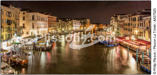 Venise - © Philip Plisson / Plisson La Trinité / AA37520 - Nos reportages photos - Venise sous tous les angles