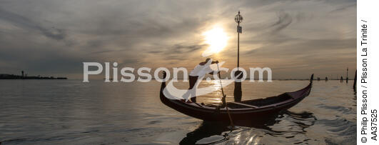 Venice - © Philip Plisson / Plisson La Trinité / AA37525 - Photo Galleries - Horizontal panoramic