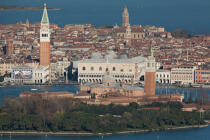 Venise © Philip Plisson / Plisson La Trinité / AA37551 - Nos reportages photos - Vue aérienne