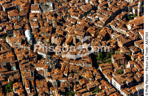 Venice - © Philip Plisson / Plisson La Trinité / AA37563 - Photo Galleries - Aerial shot
