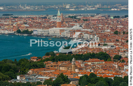 Venice - © Philip Plisson / Plisson La Trinité / AA37575 - Photo Galleries - Aerial shot