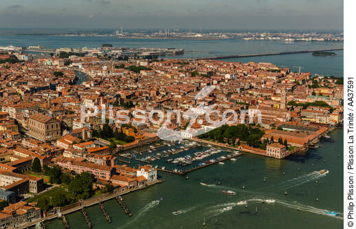 Venice - © Philip Plisson / Plisson La Trinité / AA37591 - Photo Galleries - Aerial shot