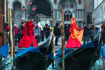 Venice Carnival © Philip Plisson / Plisson La Trinité / AA37597 - Photo Galleries - Celebration