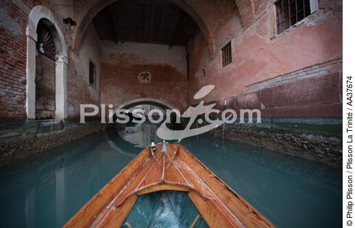 Venise - © Philip Plisson / Plisson La Trinité / AA37674 - Nos reportages photos - Venise sous tous les angles