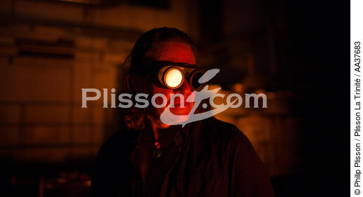 Le Travail du verre sur Murano - © Philip Plisson / Plisson La Trinité / AA37683 - Nos reportages photos - Ile [It]