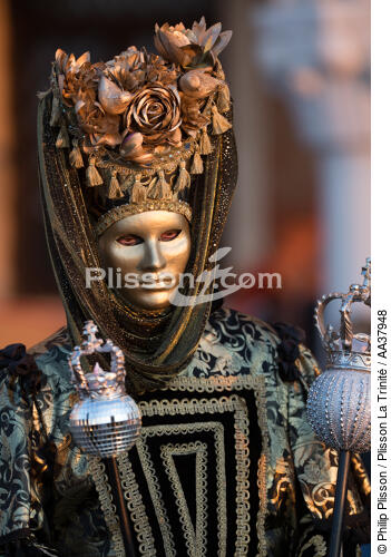 The Carnival of Venice [AT] - © Philip Plisson / Plisson La Trinité / AA37948 - Photo Galleries - People