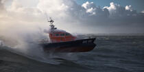 © Philip Plisson / Plisson La Trinité / AA38402 Lifeboat from la Trinité sur mer - Photo Galleries - Lifesaving at sea