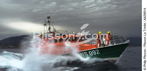 Sauvetage en mer - © Philip Plisson / Plisson La Trinité / AA39914 - Nos reportages photos - Canot de sauvetage