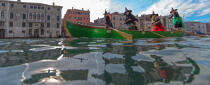 Manifestation nautique à Venise © Philip Plisson / Plisson La Trinité / AA39970 - Nos reportages photos - Ville [It]