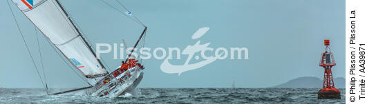 The monohull 60 feet SMA Paul Meilhat - © Philip Plisson / Plisson La Trinité / AA39871 - Photo Galleries - Sailing boat