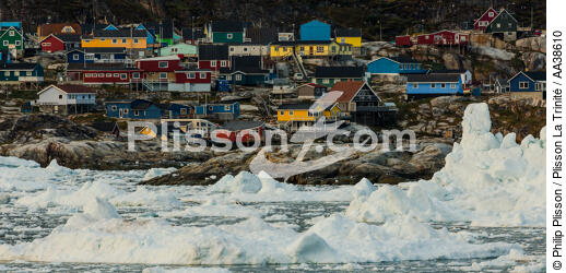 Sur la côte ouest du Groenland - © Philip Plisson / Plisson La Trinité / AA38610 - Nos reportages photos - Groenland