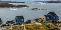 © Philip Plisson / Plisson La Trinité / AA38617 Sur la côte ouest du Groenland - Nos reportages photos - Vue non aérienne