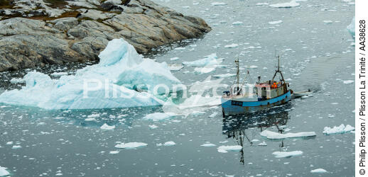On the west coast of Greenland - © Philip Plisson / Plisson La Trinité / AA38628 - Photo Galleries - Arctic