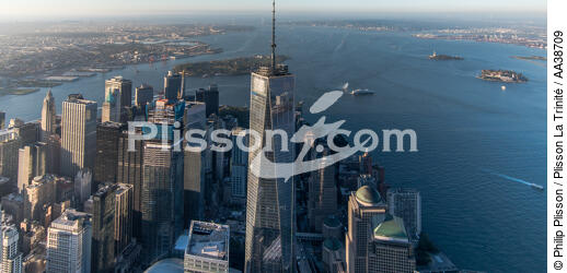 New York - © Philip Plisson / Plisson La Trinité / AA38709 - Photo Galleries - Aerial shot