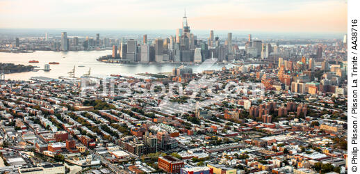 New York - © Philip Plisson / Plisson La Trinité / AA38716 - Nos reportages photos - Vue aérienne