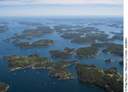Stockolm archipelago - © Philip Plisson / Plisson La Trinité / AA38841 - Photo Galleries - Island (Sweden)