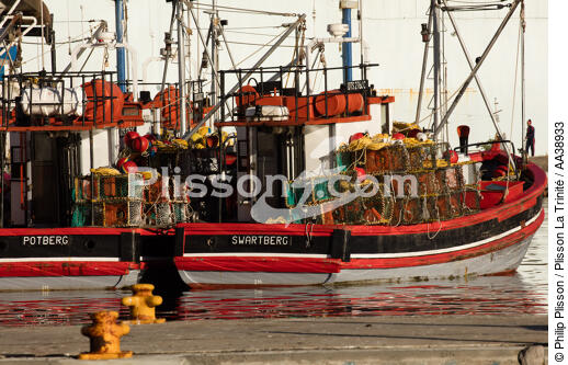 Port de Hout bay - © Philip Plisson / Plisson La Trinité / AA38933 - Nos reportages photos - Bateau de pêche
