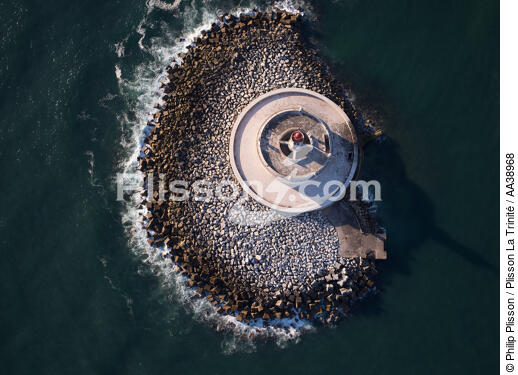 Bugio lighthouse - © Philip Plisson / Plisson La Trinité / AA38968 - Photo Galleries - Portugal