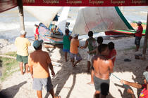 © Philip Plisson / Plisson La Trinité / AA39120 Jangaderos - Nos reportages photos - Pêcheur du monde