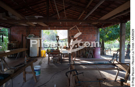 Fortim, Brésil - © Philip Plisson / Plisson La Trinité / AA39029 - Nos reportages photos - Bateau de pêche