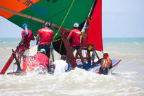 © Philip Plisson / Plisson La Trinité / AA39052 Majorlândia Aracati - Ceará Brasil - Photo Galleries - Fishing vessel