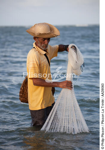 Fortim, Brésil - © Philip Plisson / Plisson La Trinité / AA39060 - Nos reportages photos - Pêcheur du monde