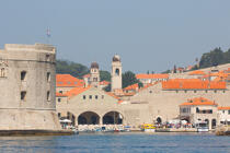 Dubrovnik Croatie © Philip Plisson / Plisson La Trinité / AA39174 - Nos reportages photos - Monument historique