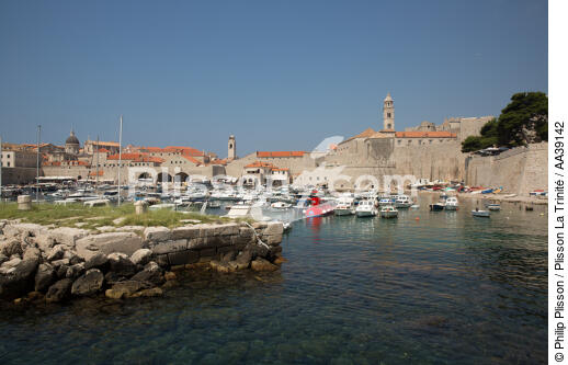 Dubrovnik Croatie - © Philip Plisson / Plisson La Trinité / AA39142 - Nos reportages photos - Construction