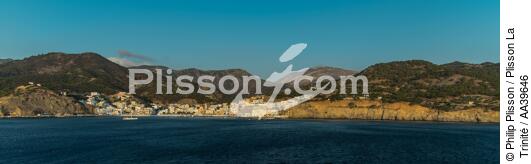 The Cyclades on the Aegean Sea - © Philip Plisson / Plisson La Trinité / AA39646 - Photo Galleries - Horizontal panoramic
