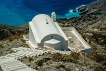 Les Cyclades sur la Mer Egée © Philip Plisson / Plisson La Trinité / AA39652 - Nos reportages photos - Monument religieux