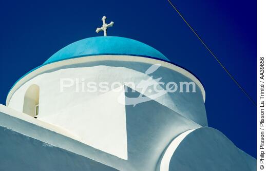 The Cyclades on the Aegean Sea - © Philip Plisson / Plisson La Trinité / AA39656 - Photo Galleries - Church