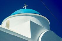 The Cyclades on the Aegean Sea © Philip Plisson / Plisson La Trinité / AA39656 - Photo Galleries - Construction/Building
