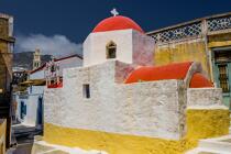 Les Cyclades sur la Mer Egée © Philip Plisson / Plisson La Trinité / AA39739 - Nos reportages photos - Eglise