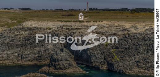 Corne de brume, Belle-Ile, Morbihan, Bretagne - © Philip Plisson / Plisson La Trinité / AA39937 - Nos reportages photos - Couleur